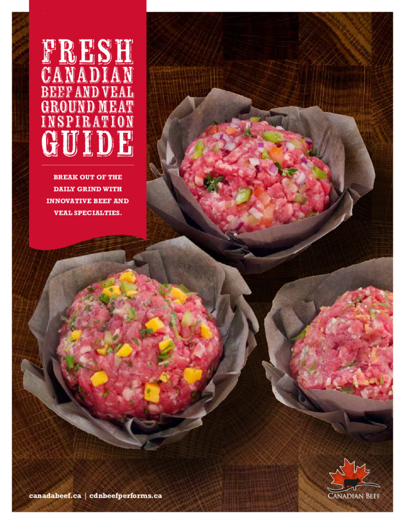 thumbnail of Canadian Ground Beef & Veal Merchandising Guide
